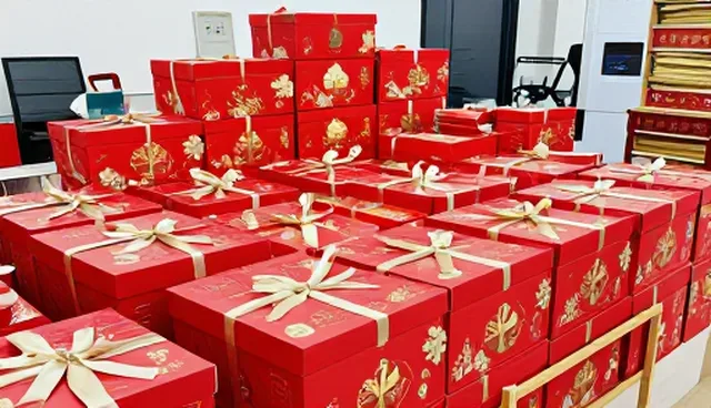节日礼品礼盒在办公场景中的实用性分析